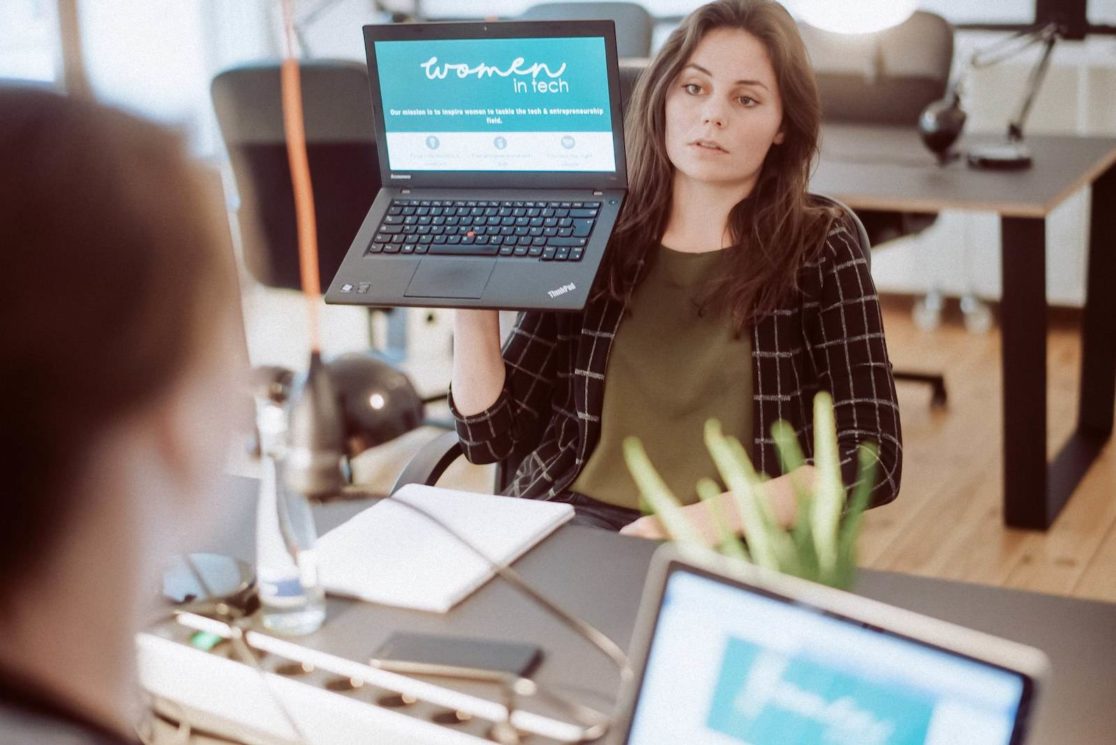Porträt aus der Reportage Women in Tech