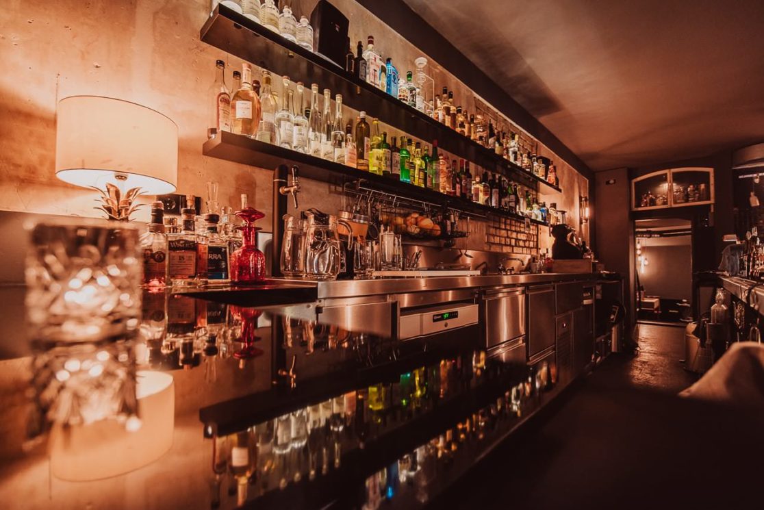 Interior der Cocktailbar Sieferle & Cø in Mannheim
