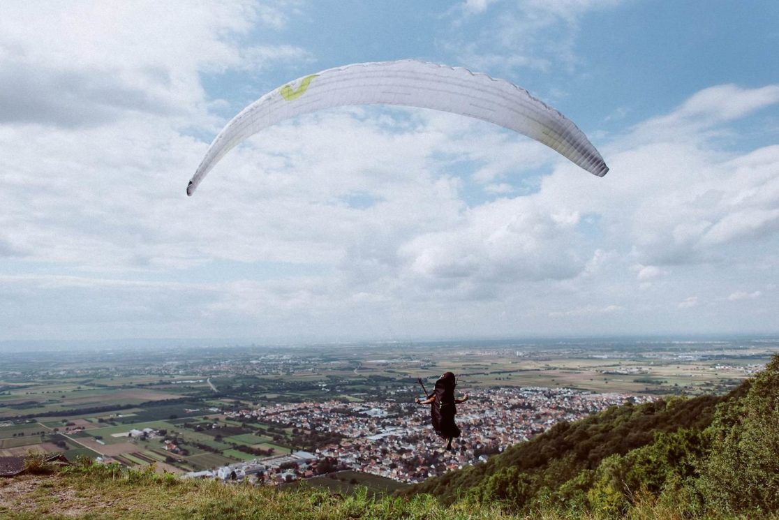 Luftaufnahme über der Rhein-Neckar-Region