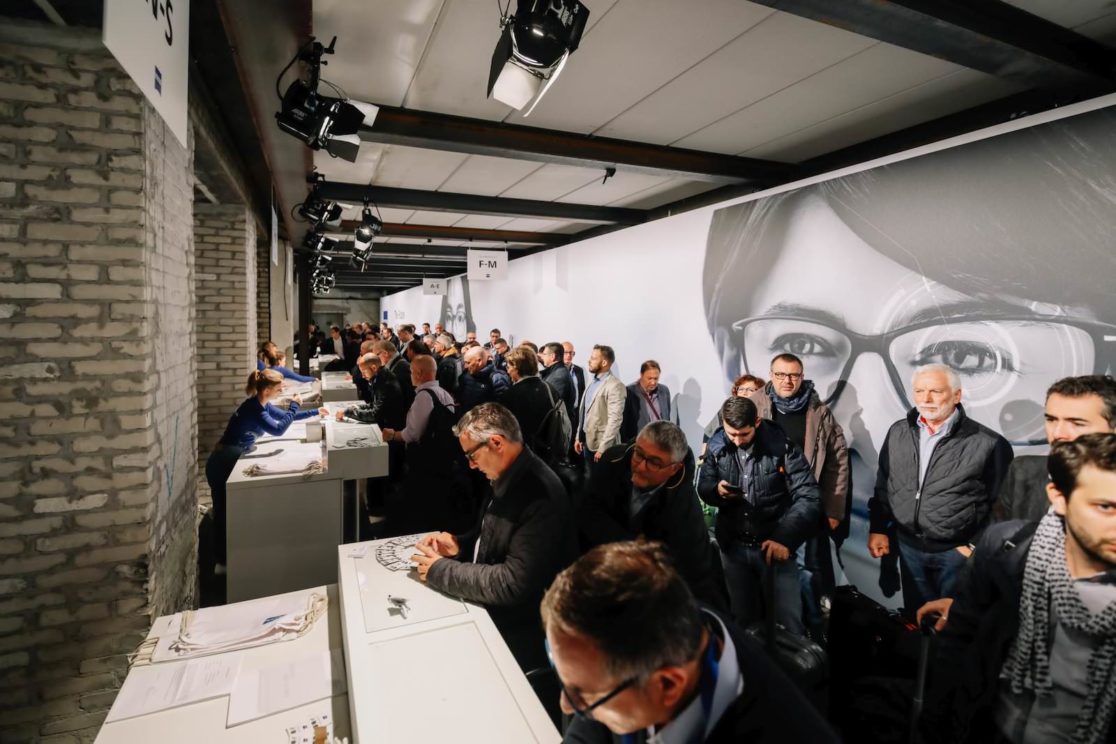 Anmeldung und Registrierung beim Zeiss Better Vision Event in Berlin