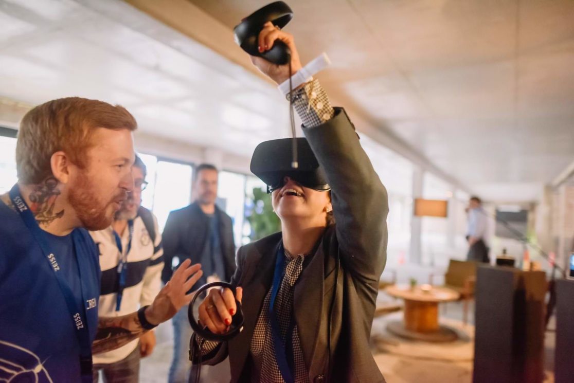 Oculus-VR-Demo beim Zeiss Better Vision Event in Berlin
