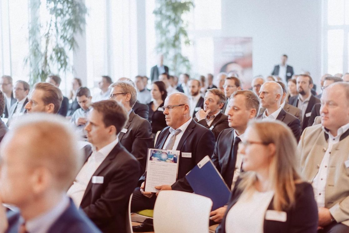 Aussteller-Bereich bei den Logistic Days in Heidelberg