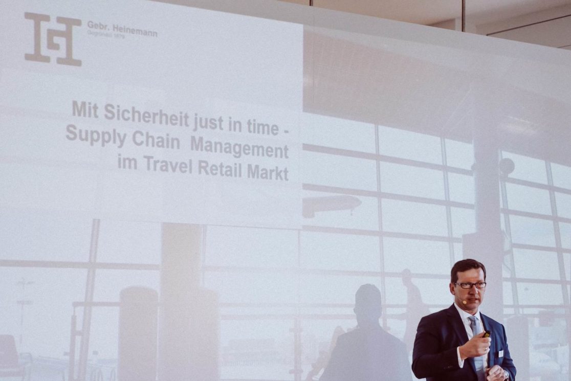 Vortragssituation beim Logistik-Kongress Logistic Days Heidelberg