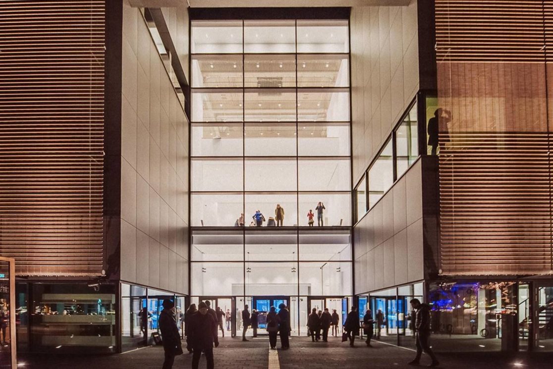 Kunsthalle Mannheim von außen, Architekturfotografie