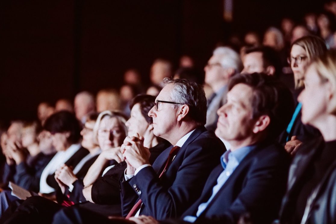 Oberbürgermeister Peter Kurz beim Internationalen Filmfestival Mannheim-Ludwigshafen