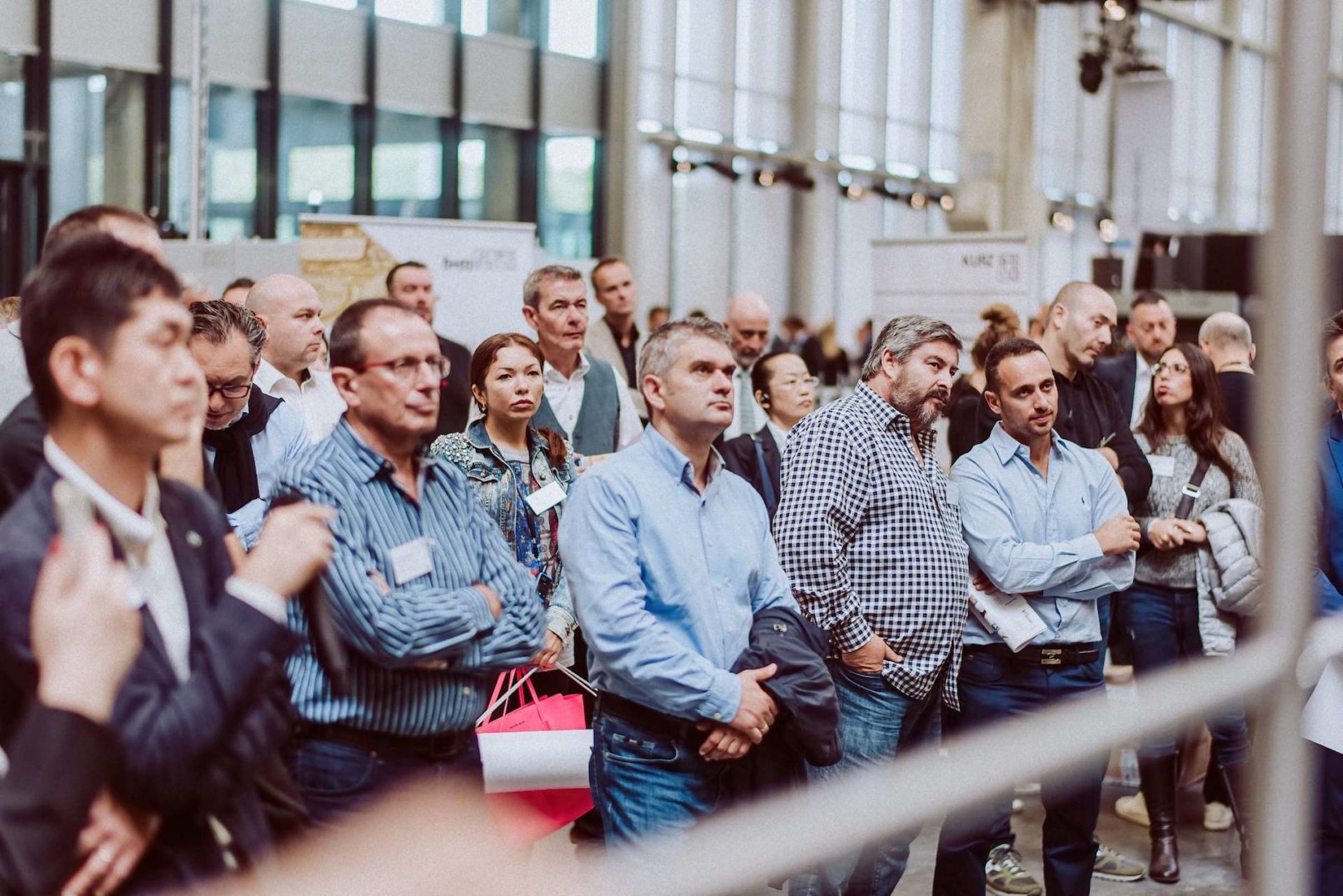 Industrieumfeld beim Event von Heidelberger Druckmaschinen