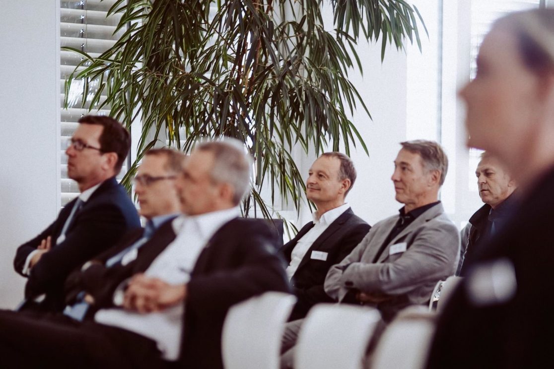 Diskussion auf dem Podium der Logistic Days Heidelberg