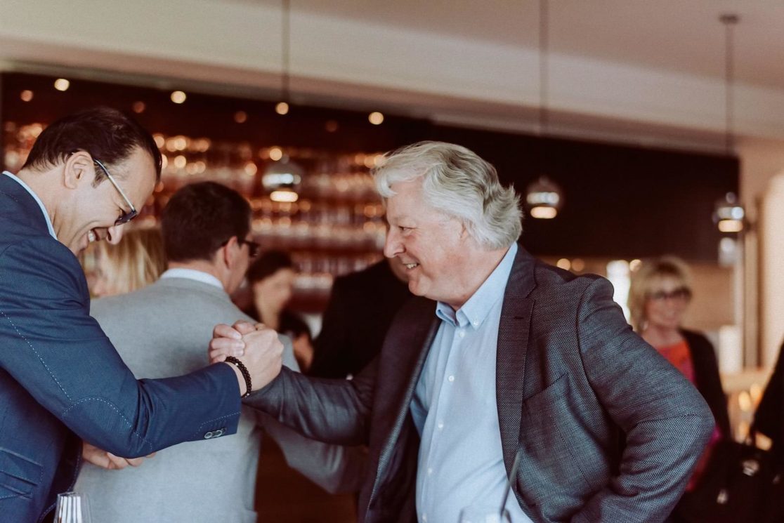 Stimmung beim Kundenevent von Drytech in der Pfalz