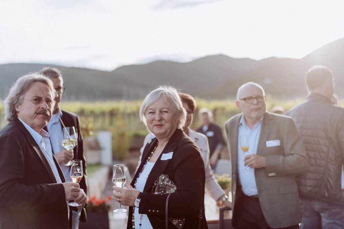 Gäste beim Drytech-Kundenevent in der Pfalz