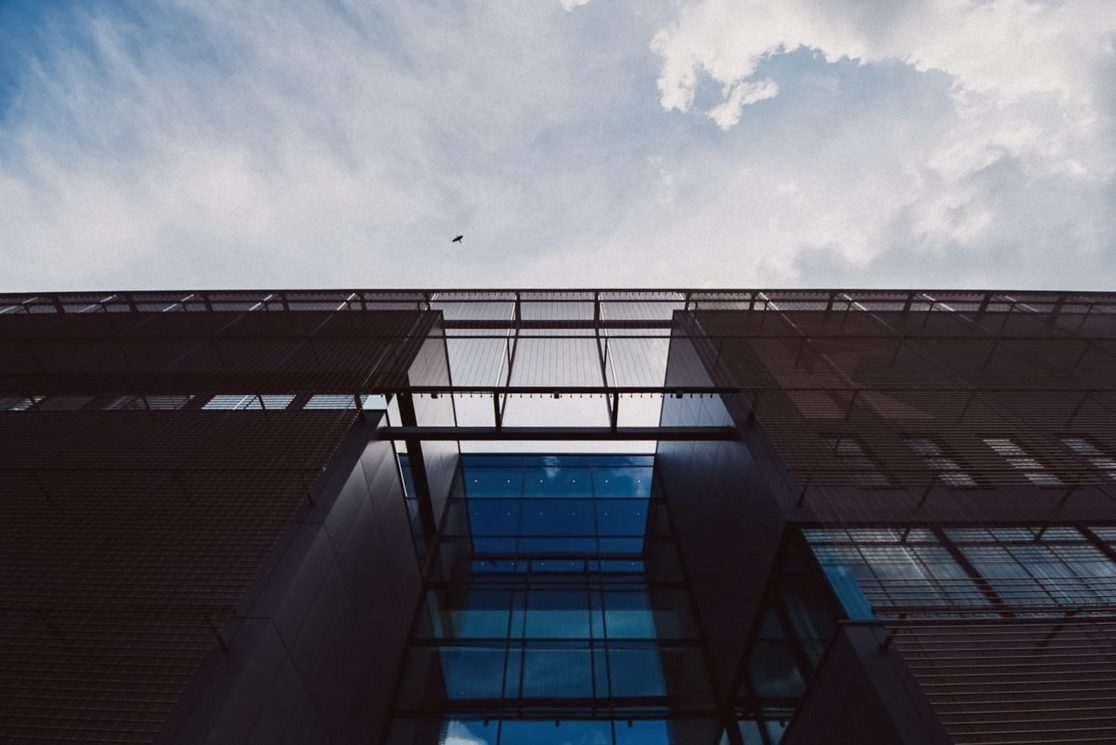 Fassade der Kunsthalle Mannheim, Architekturfotografie