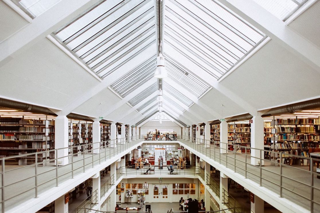 Bibliothek A3 der Universität Mannheim, Architekturfotografie
