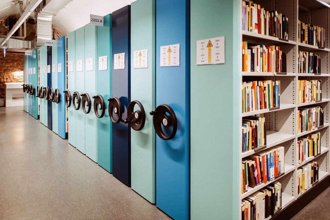 Schließfächer in der Universitätsbibliothek Mannheim
