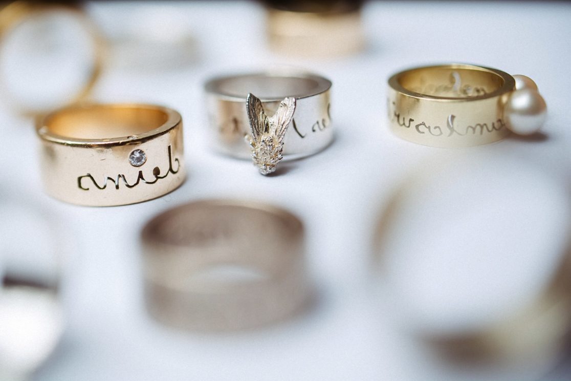 Ringe von Andreas Zidek, Produktfotografie für Social Media