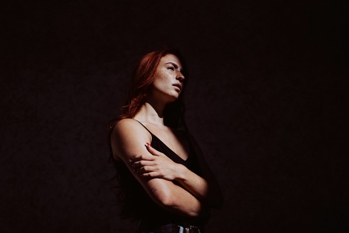 Alina im Sonnenlicht, Portrait in Ludwigshafen