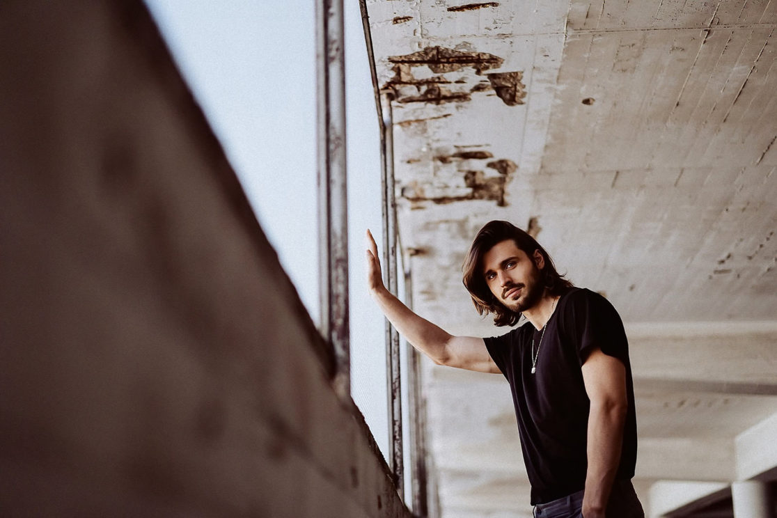 Fashion-Portrait von Adrian in Heidelberg