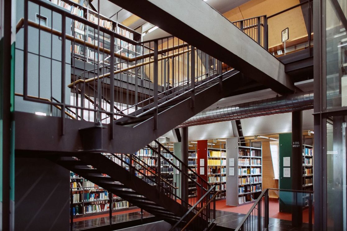 Universitätsbibliothek Mannheim im Barockschloss, Interiorfotografie