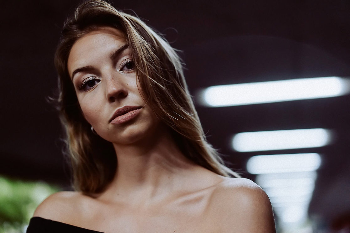 Portraitmoment mit Melina im Mannheimer Jungbusch