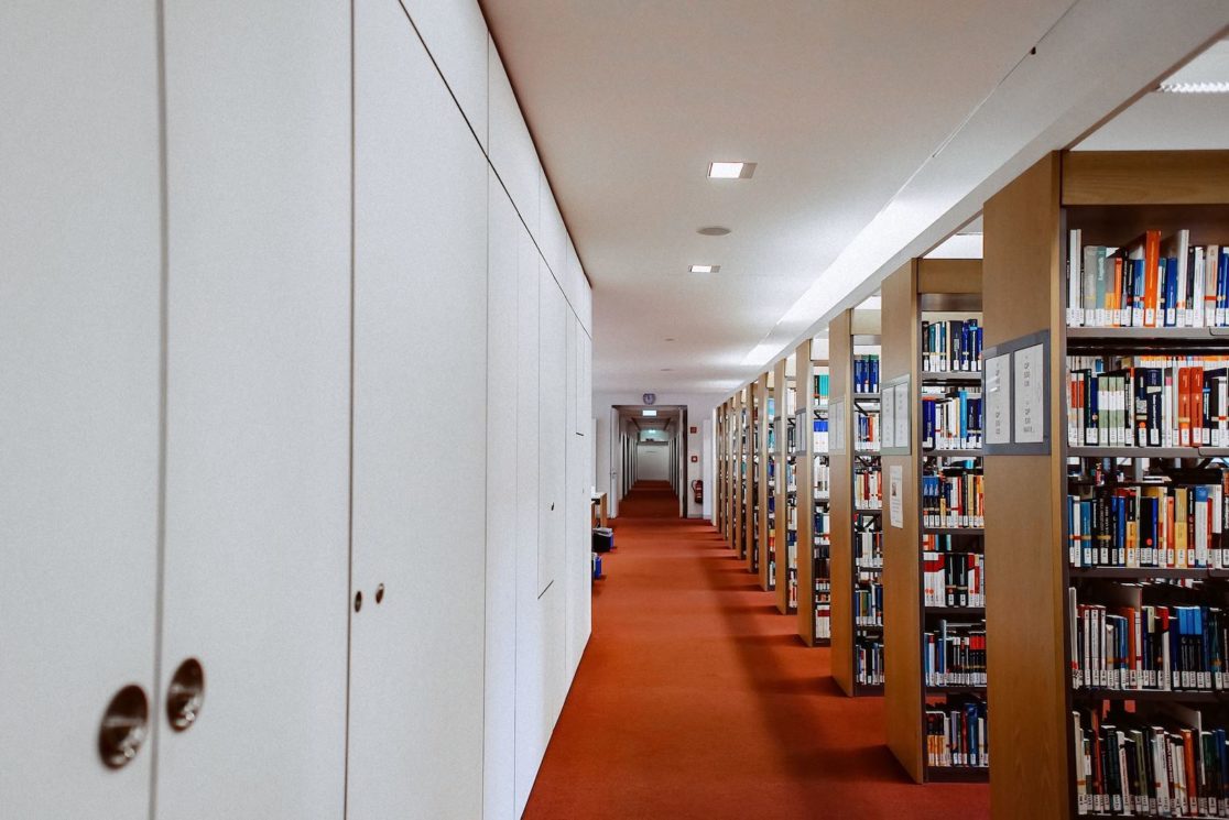 Mittelbau des Mannheimer Schlosses mit der Universitätsbibliothek