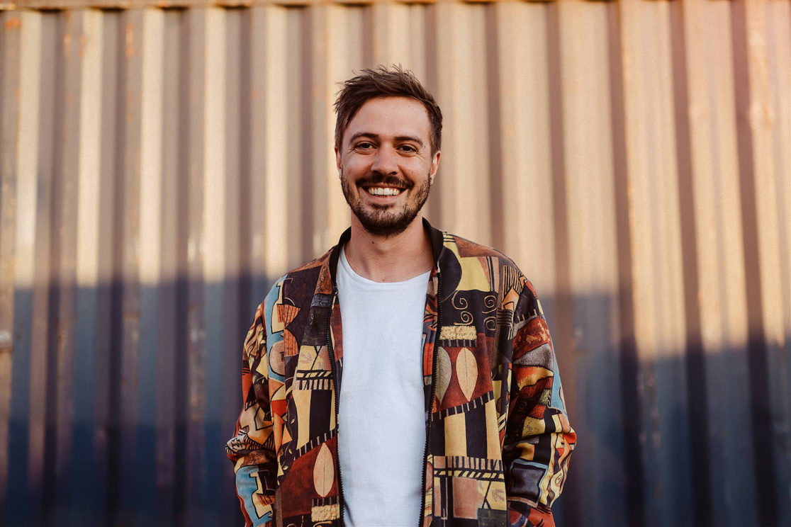 Pressefoto des Musikers David im Mannheimer Jungbusch