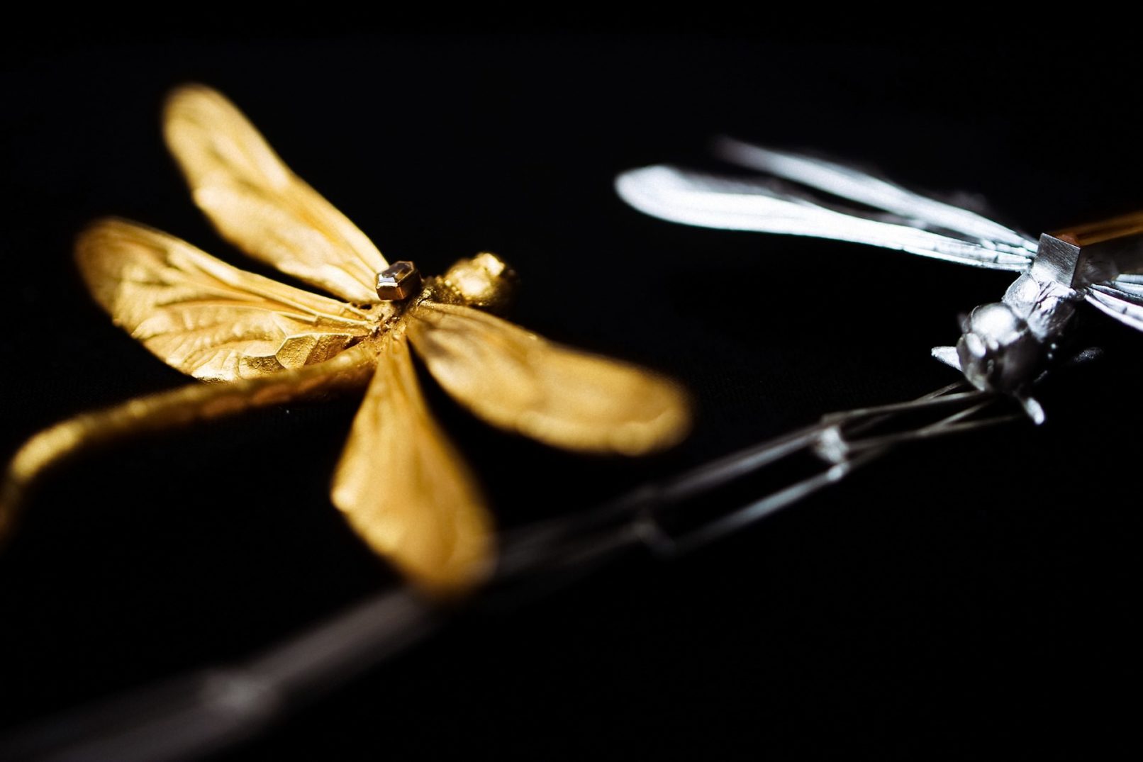 Libellen-Schmuck von Andreas Zidek, Produktfotografie