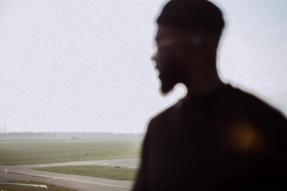 Portrait zum Abschluss des Shootings am City Airport Mannheim