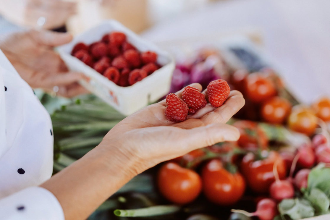Himbeeren aus der Pfalz, Produktfotografie für FESA