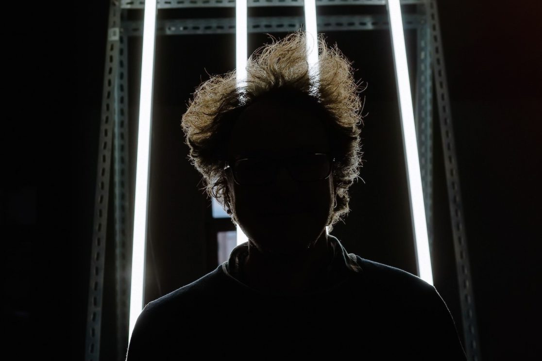 Philipp Morlock als Silhouette, Portraitserie Mannheim My Future