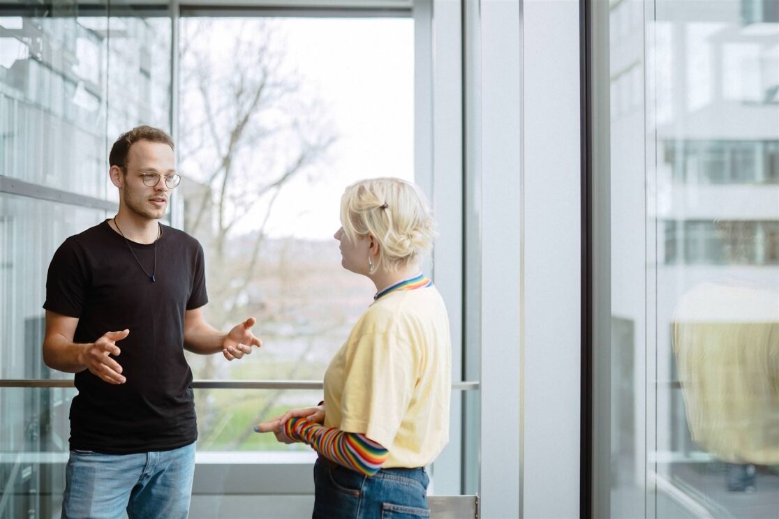 Bühne beim Event der Stiftung der deutschen Wirtschaft in Heilbronn