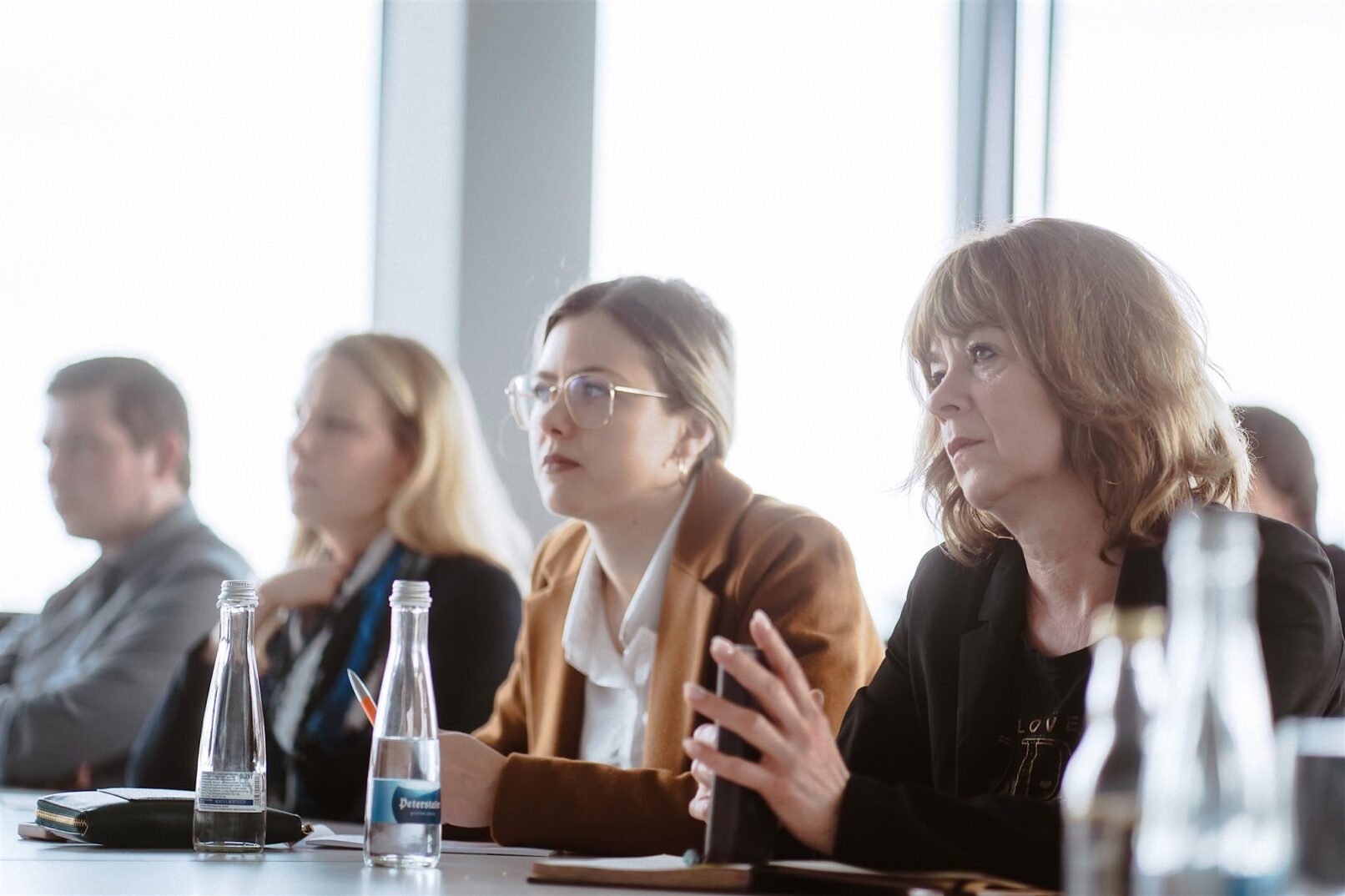 Bühnenmoment beim SRH Nachhaltigkeitskongress in Heidelberg