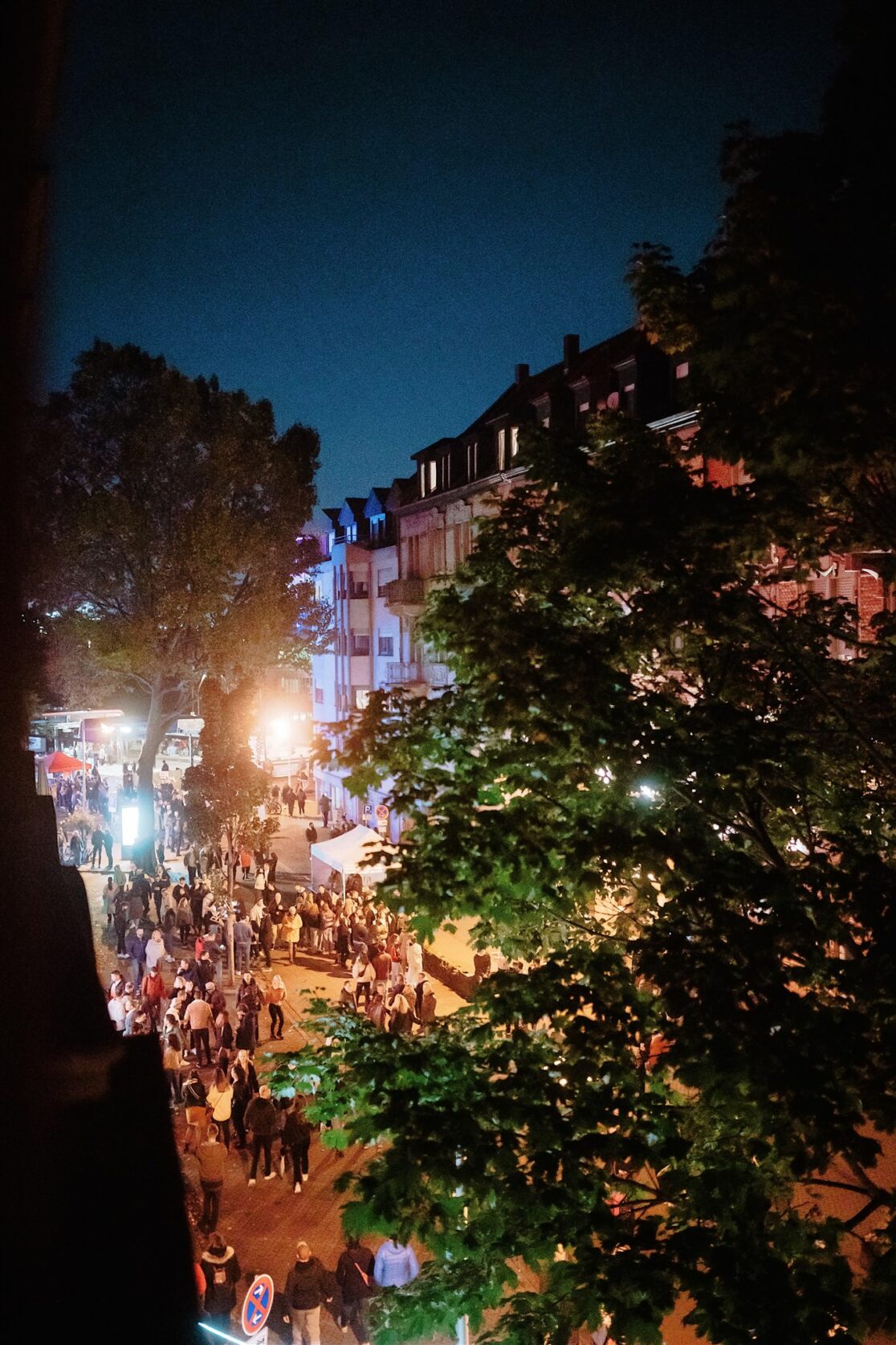 Begegnungen beim Nachtwandel im Mannheimer Jungbusch