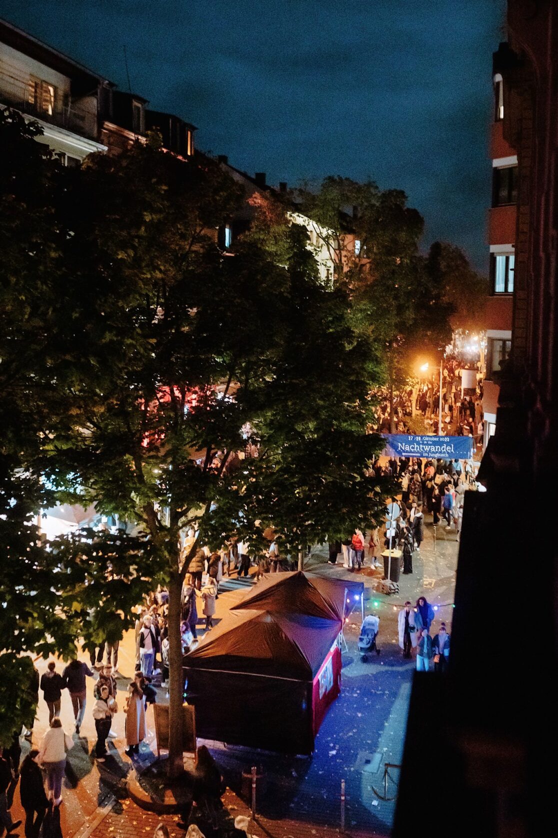 Nachtfotografie beim Kulturfestival Nachtwandel in Mannheim