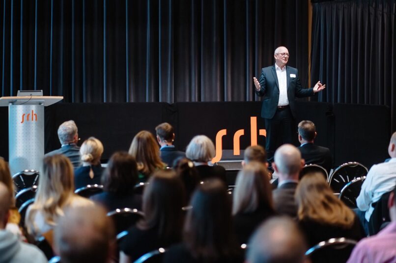 Networking beim SRH Nachhaltigkeitskongress in Heidelberg